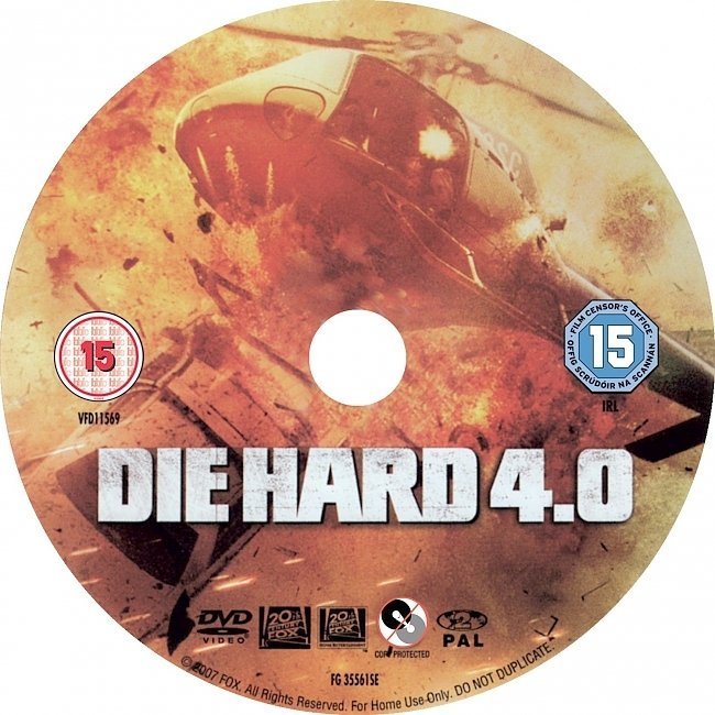 dvd cover Live Free or Die Hard (2007) WS R2