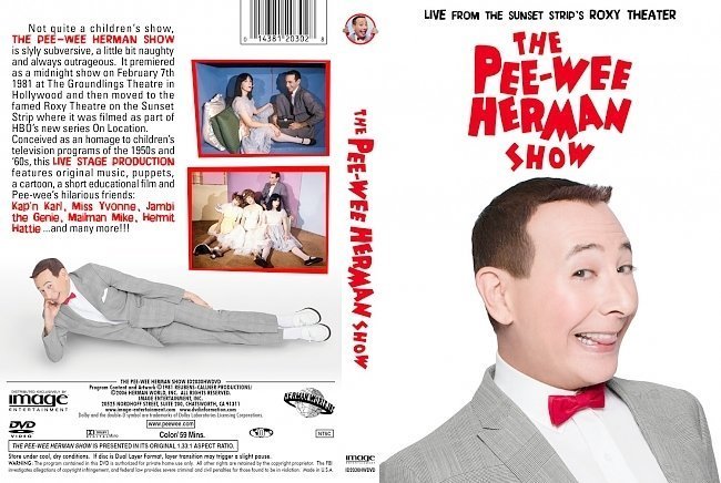 dvd cover The Pee Wee Herman Show