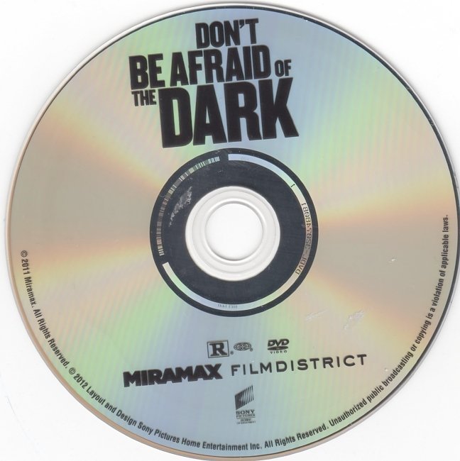 dvd cover Don't Be Afraid of the Dark (2010) WS R1