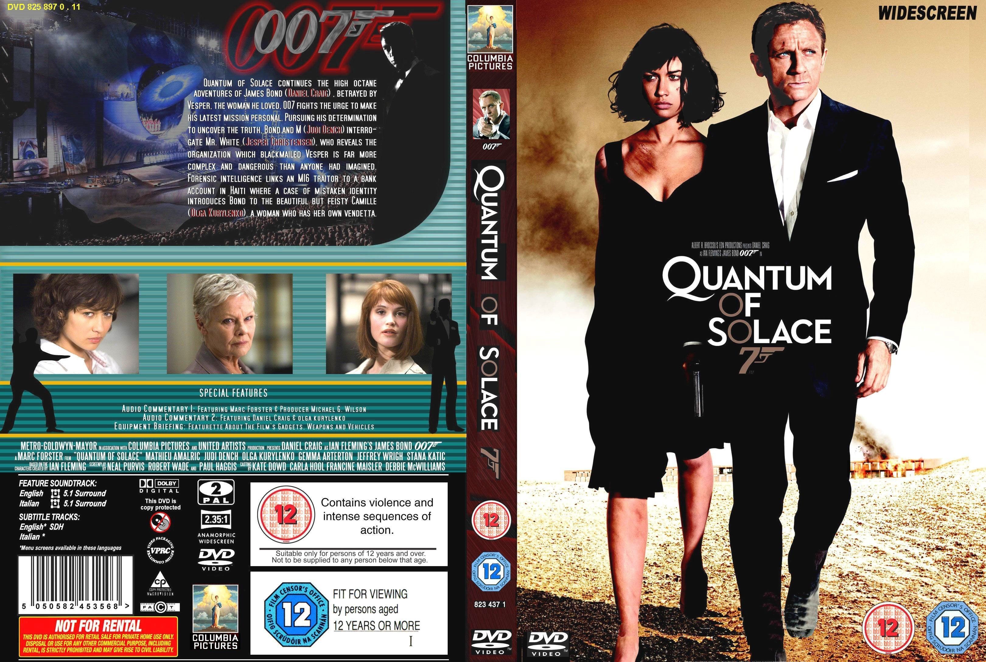 quantum of solace dvd cover
