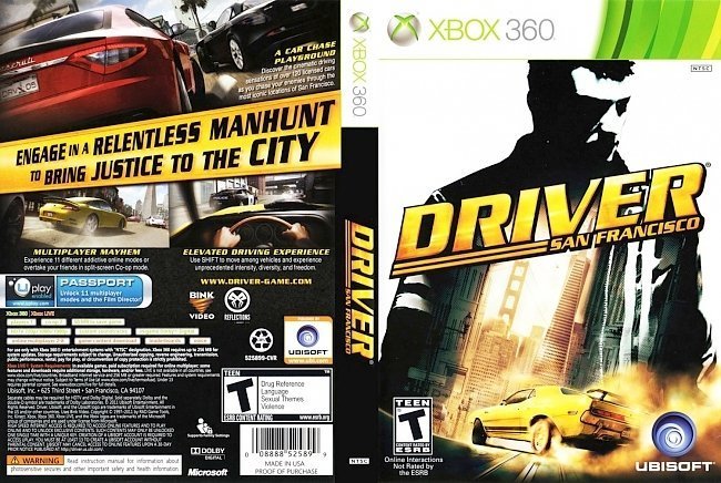 dvd cover Driver San Francisco