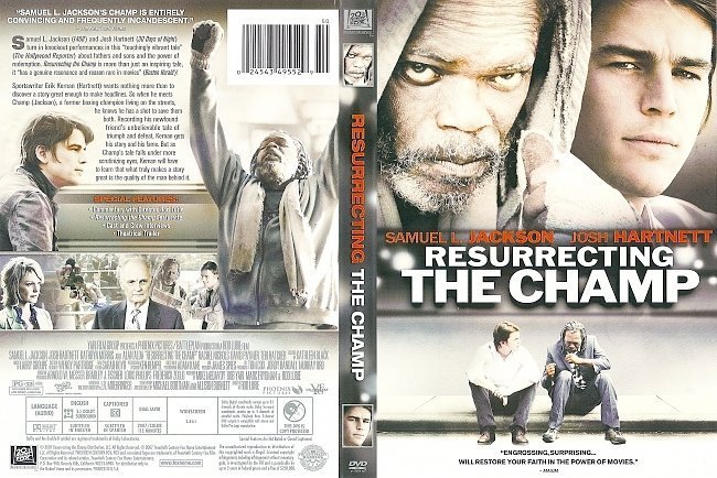 dvd cover Resurrecting The Champ (2007) WS R1