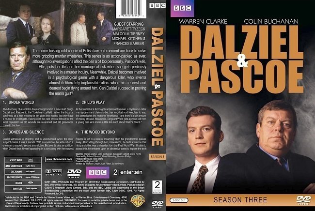dvd cover Dalziel & Pascoe Season 3