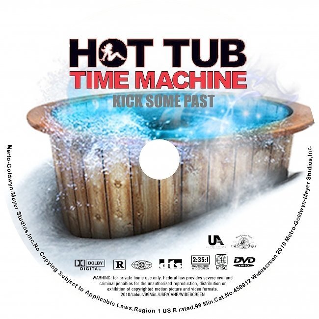 dvd cover Hot Tub Time Machine (2010) R1