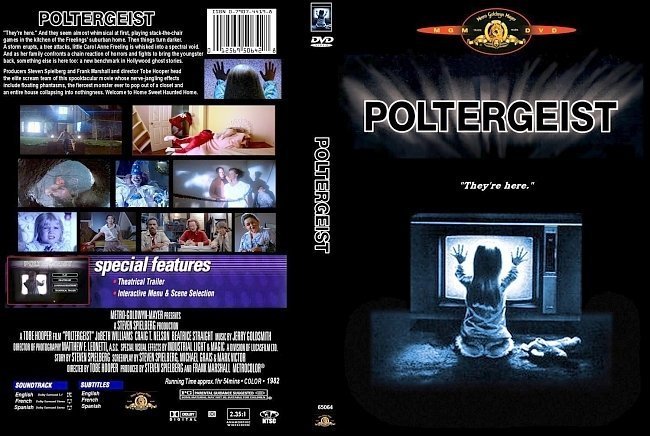 dvd cover Poltergeist