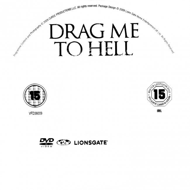 dvd cover Drag Me To Hell (2009) R2