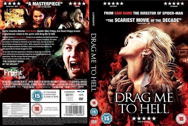 dvd cover Drag Me To Hell (2009) R2