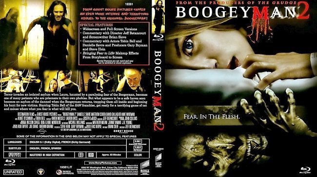 dvd cover Boogeyman 2