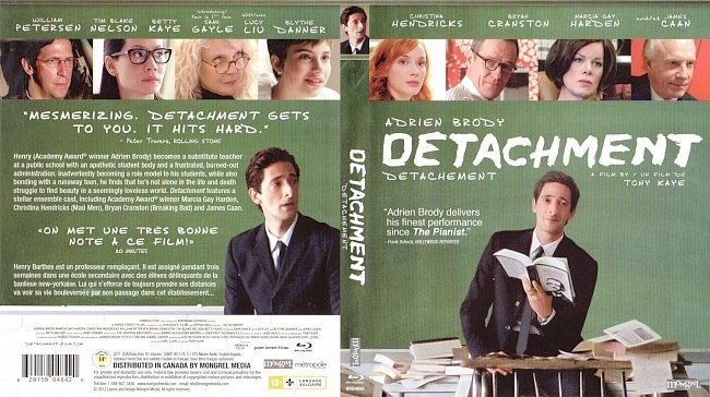 dvd cover Detachment