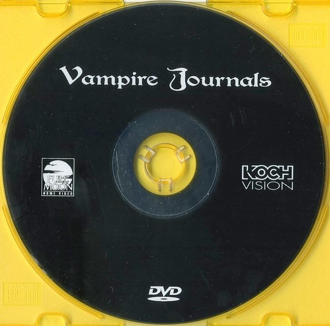 dvd cover Vampire Journals (1998) R1
