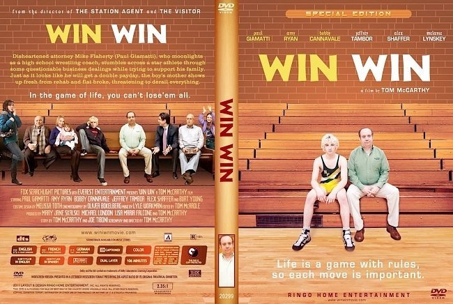 dvd cover Win Win