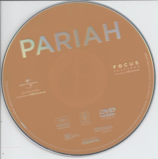 dvd cover Pariah (2011) R1