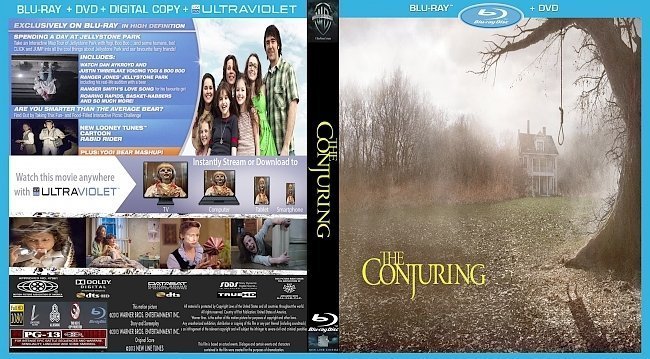 The Conjuring  R1 Custom Blu-Ray 
