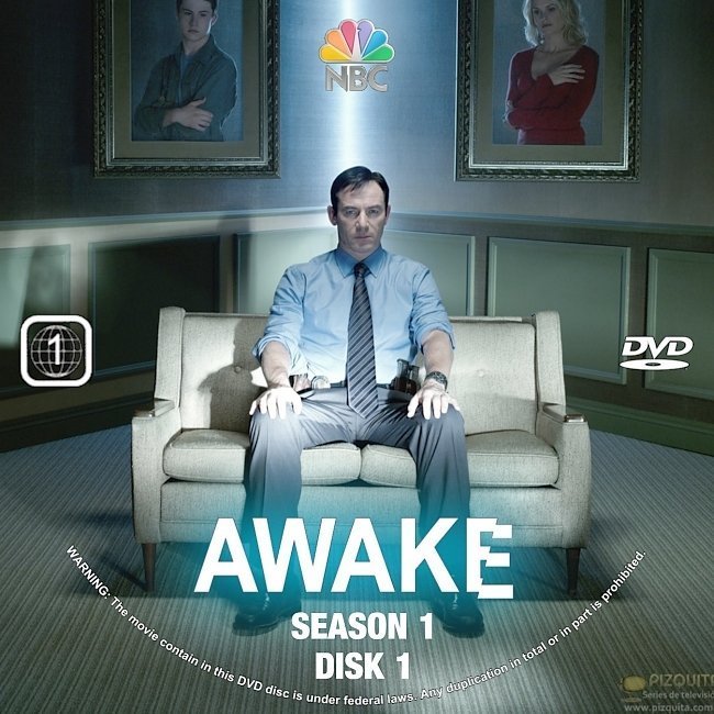 dvd cover Awake: Season 1 R1 CUSTOM