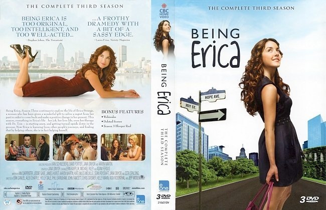 dvd cover Being Erica Season 3