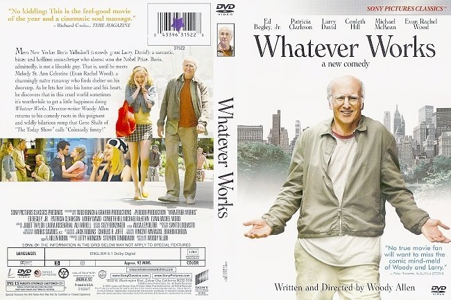 dvd cover Whatever Works (2009) WS R1