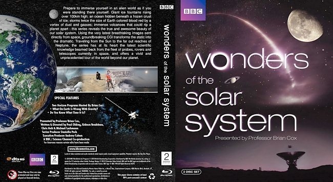 dvd cover Wonders Of The Solar System English Bluray f