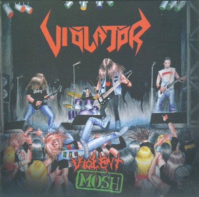 dvd cover Violator - Violent Mosh (EP) (1999)