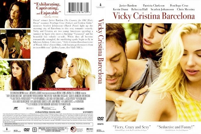 dvd cover Vicky Cristina Barcelona (2008) R1