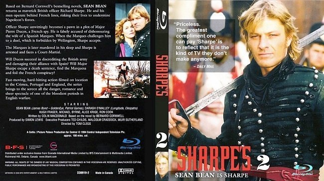 dvd cover Sharpes Battle Vol 2 Bluray