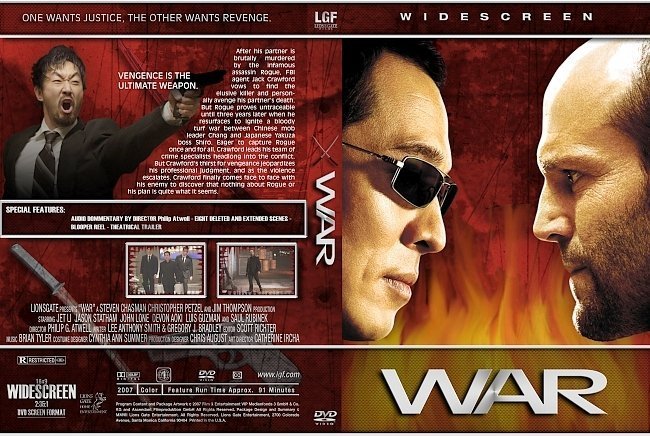 dvd cover War (2007) WS R1