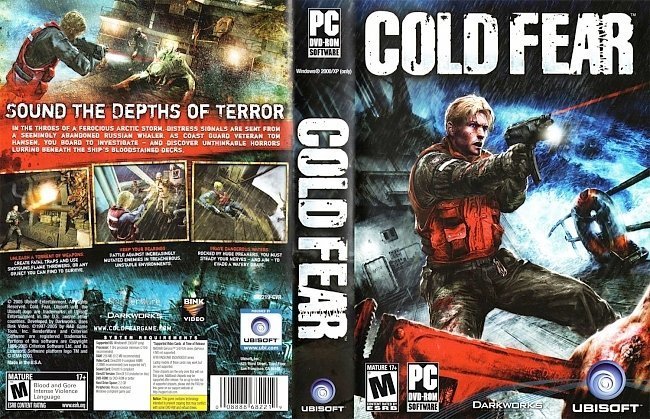 dvd cover Cold Fear NTSC f