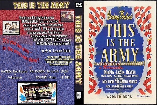 dvd cover This Is The Army