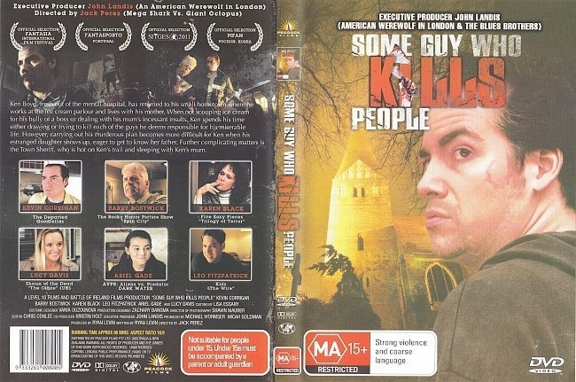 dvd cover Some Guy Who Kills People (2011) R4