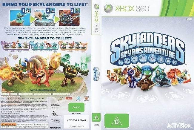 Skylanders Spyro's Adventure (2011) PAL 