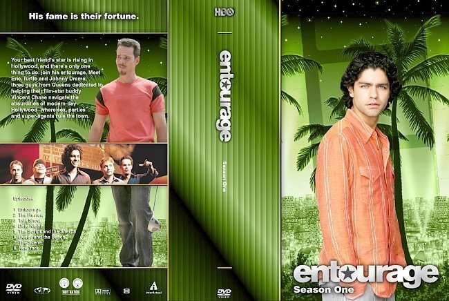dvd cover Entourage Season 1