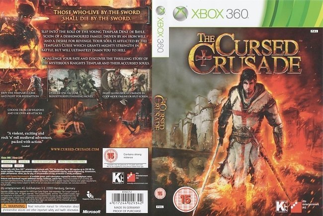 The Cursed Crusade (2011) PAL 