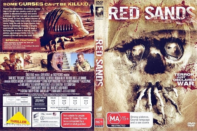 dvd cover Red Sands (2009) R1 & R4
