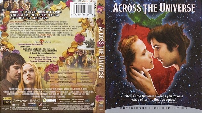 dvd cover Across The Universe Bluray f