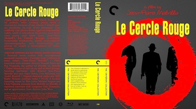 dvd cover Le Cercle Rouge