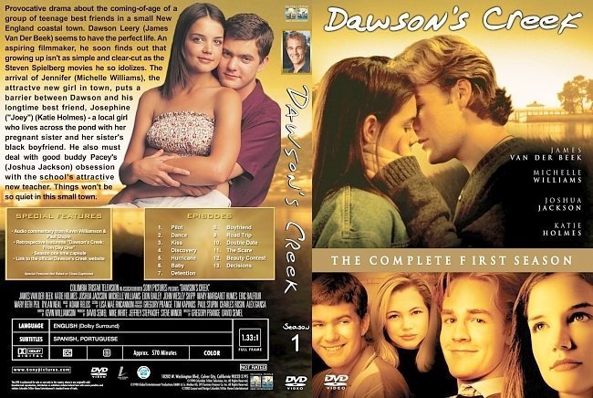 dvd cover Dawson's Creek Season 1