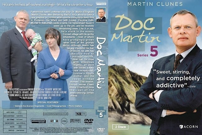dvd cover Doc Martin Season 5