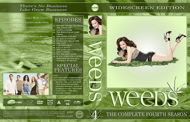 dvd cover Weeds: Season 4 front