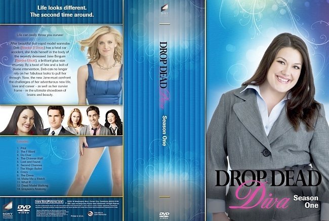 dvd cover Drop Dead Diva Season 1