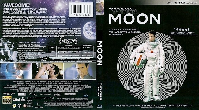 dvd cover Moon