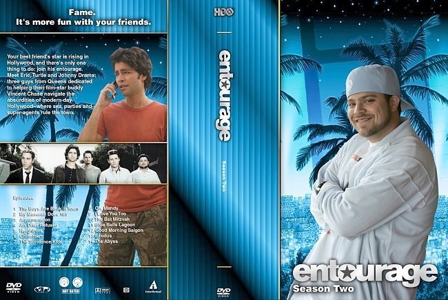 dvd cover Entourage Season 2
