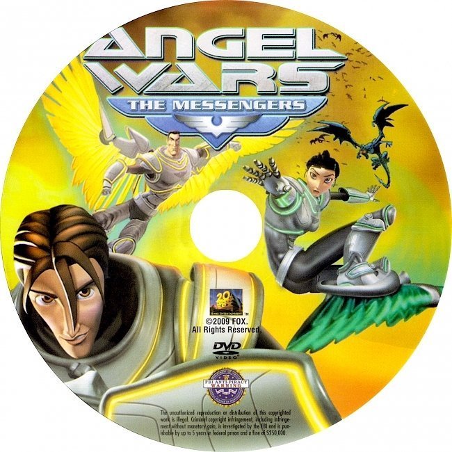 dvd cover Angel Wars: The Messengers (2009)