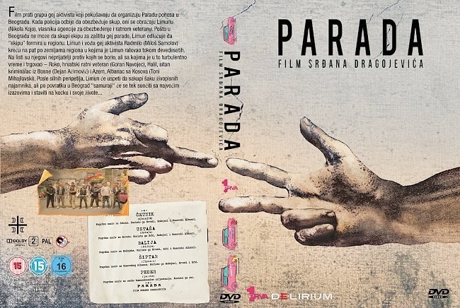 dvd cover Parada (2011) R2