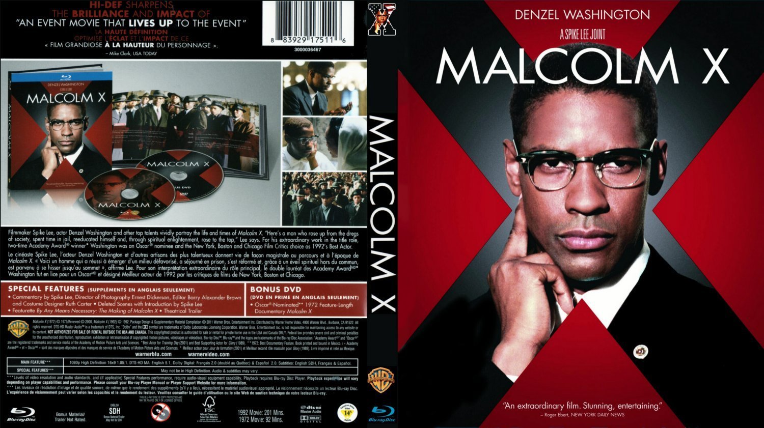 Malcolm X Dvd Covers And Labels