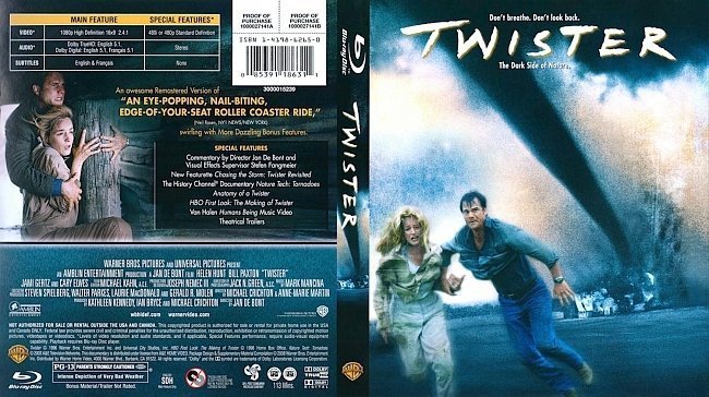 dvd cover Twister