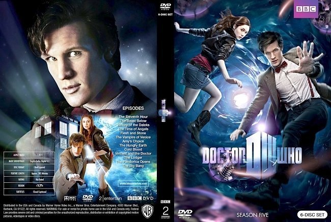 dvd cover Doctor Who Season Five