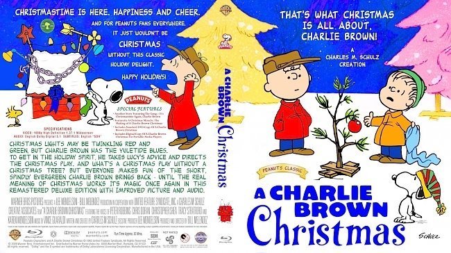 dvd cover ACharlieBrownChristmasBDCLTv1