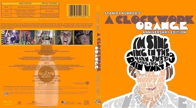 dvd cover A Clockwork Orange