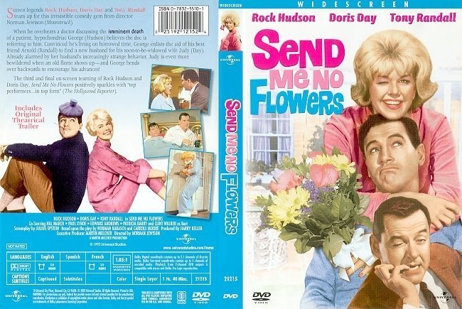 dvd cover Send Me No Flowers (1964) WS R1