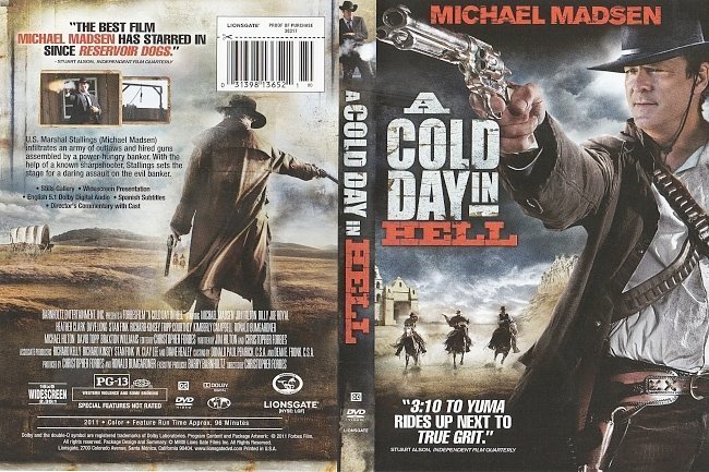 dvd cover A Cold Day in Hell (2011) WS R1