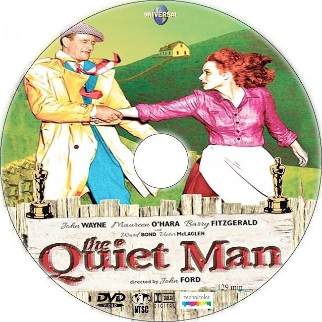 dvd cover The Quiet Man (1952) R1 Custom CD Covers